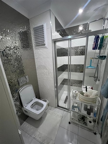 1+1 möblierte Wohnung mit wunderschönem Meerblick im Stadtteil Kargicak