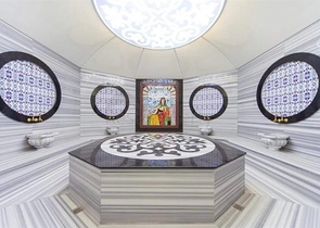 1+1 möblierte Wohnung mit wunderschönem Meerblick im Stadtteil Kargicak