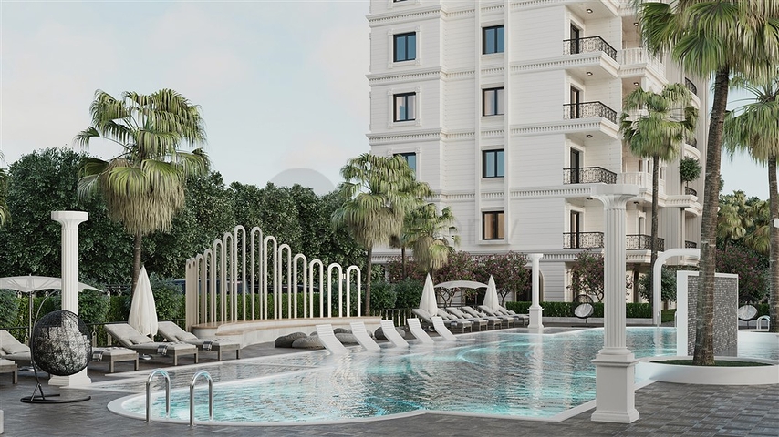 1+1 Wohnung in der Nähe von Injecum Beach