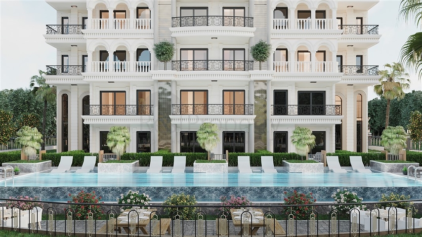 1+1 Wohnung in der Nähe von Injecum Beach