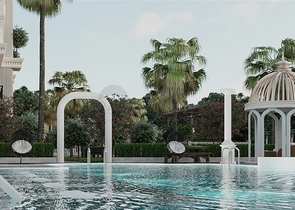 1+1 Wohnung in der Nähe von Injecum Beach