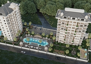 1+1 Wohnung in der Nähe von Injecum Beach