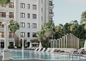 1+1 Wohnung in der Nähe von Injecum Beach