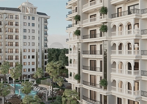 1+1 Wohnung in der Nähe von Injecum Beach