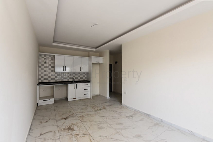 Wohnungen in einem neuen Komplex im Stadtteil Mahmutlar