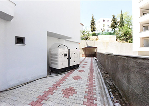 Wohnungen in einem neuen Komplex im Stadtteil Mahmutlar