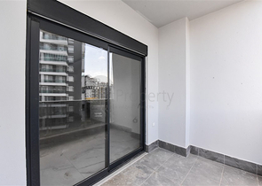 Wohnungen in einem neuen Komplex im Stadtteil Mahmutlar