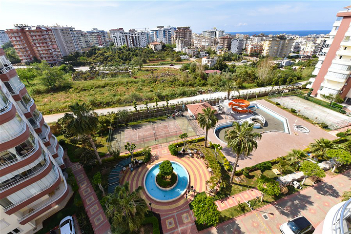 Große 2+1 Aussicht Wohnung mit Meerblick
