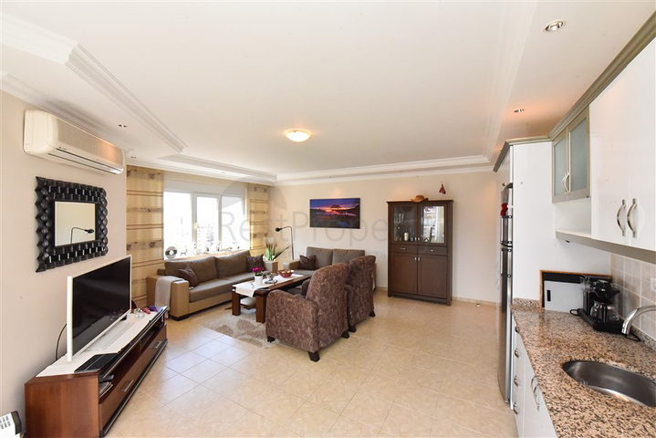 Große 2+1 Aussicht Wohnung mit Meerblick