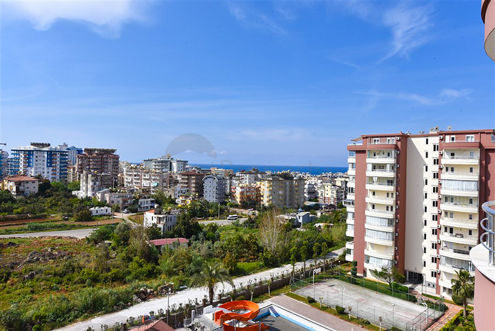 Große 2+1 Aussicht Wohnung mit Meerblick