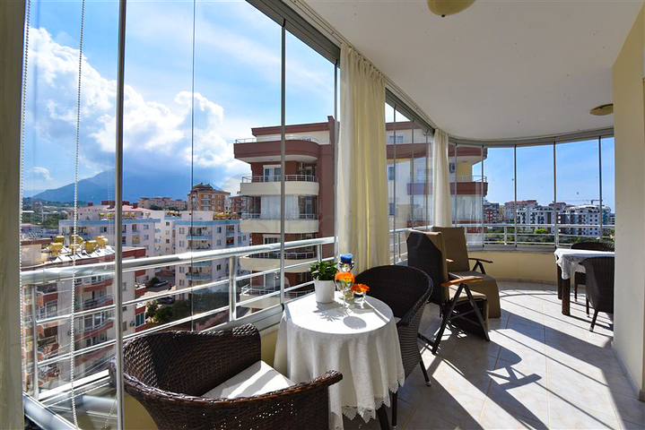 Große 2+1 Aussicht Wohnung mit Meerblick