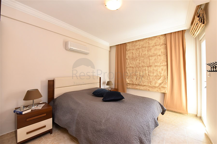 Große 2+1 Aussicht Wohnung mit Meerblick