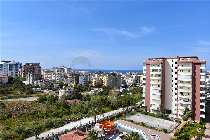 Große 2+1 Aussicht Wohnung mit Meerblick