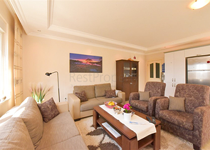 Große 2+1 Aussicht Wohnung mit Meerblick