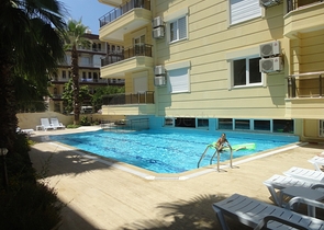 Geräumiges 2+1 Penthouse im Zentrum von Alanya