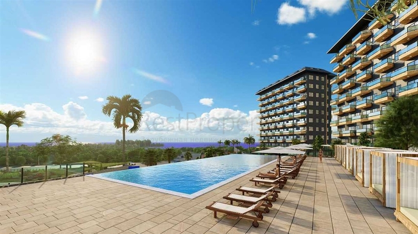 1+1 Wohnung in Avsallar