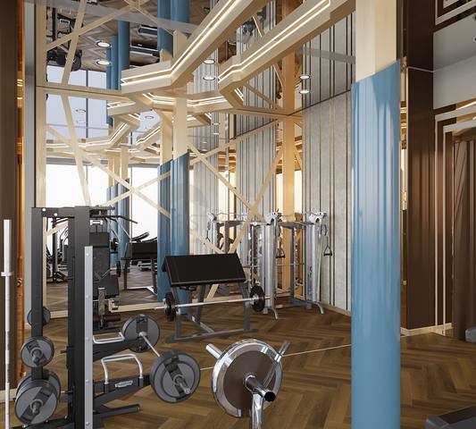 1+1 Wohnung in einem Komplex in einem Primiumkomplex der Klasse im Stadtteil Mahmutlar