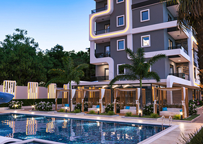 1+1 Wohnung in einem Komplex in einem Primiumkomplex der Klasse im Stadtteil Mahmutlar