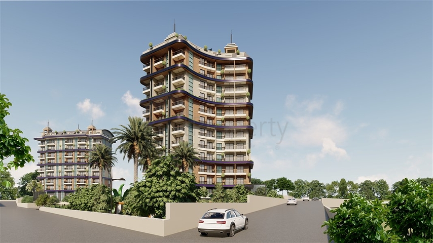 1+1 Wohnung im Stadtteil Mahmutlar