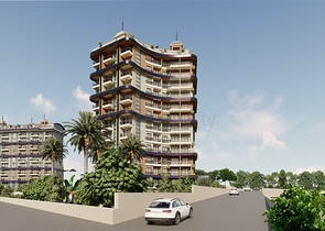 1+1 Wohnung im Stadtteil Mahmutlar