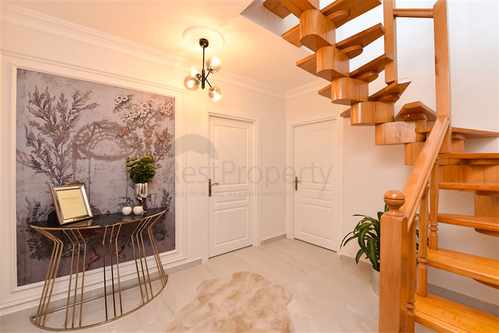 Penthouse 3+1 nur 300 Meter vom Mittelmeer entfernt im Stadtteil Oba