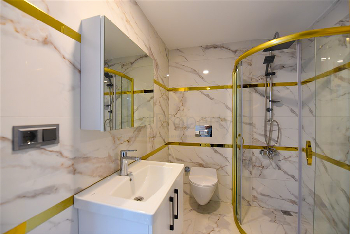 Penthouse 3+1 nur 300 Meter vom Mittelmeer entfernt im Stadtteil Oba