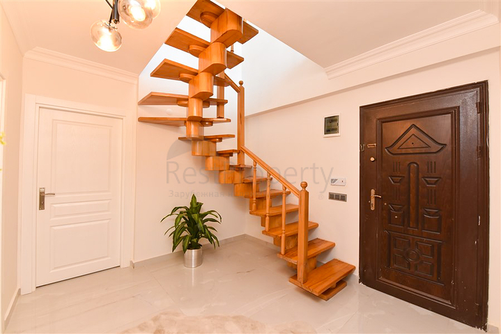 Penthouse 3+1 nur 300 Meter vom Mittelmeer entfernt im Stadtteil Oba