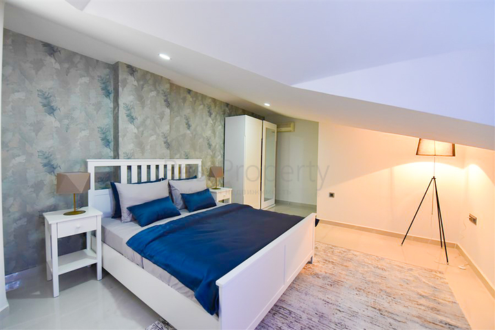 Penthouse 3+1 nur 300 Meter vom Mittelmeer entfernt im Stadtteil Oba