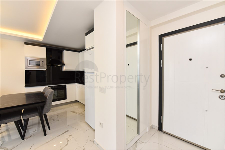 Apartment mit 1+1 Grundriss im Stadtteil Mahmutlar