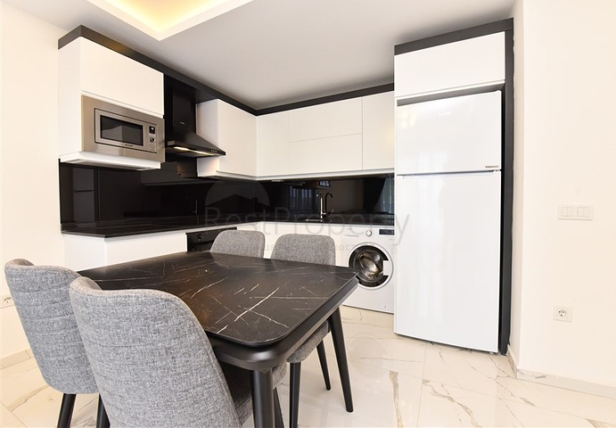 Apartment mit 1+1 Grundriss im Stadtteil Mahmutlar