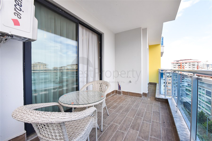 Apartment mit 1+1 Grundriss im Stadtteil Mahmutlar