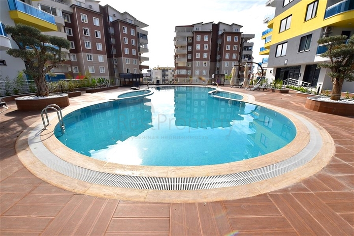 Apartment mit 1+1 Grundriss im Stadtteil Mahmutlar