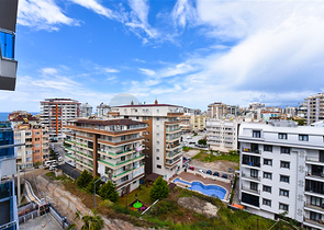Apartment mit 1+1 Grundriss im Stadtteil Mahmutlar