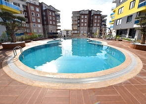 Apartment mit 1+1 Grundriss im Stadtteil Mahmutlar