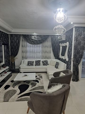 Möblierte 2+1-Wohnung im Herzen von Alanya