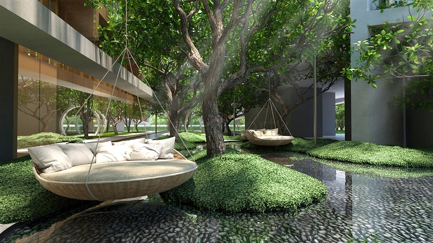 Moderne Wohnanlage 200 m vom Strand von Bangtao entfernt