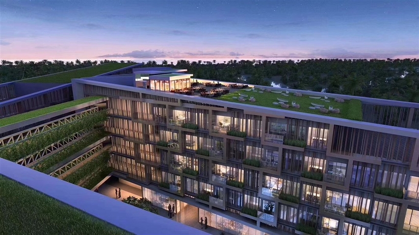 Moderne Wohnanlage 200 m vom Strand von Bangtao entfernt