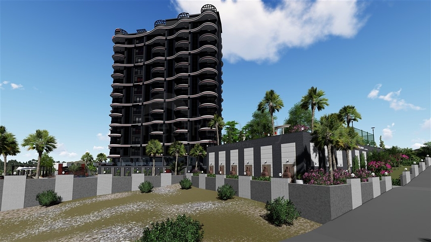 Geräumiges 1+1 Apartment im Stadtteil Mahmutlar