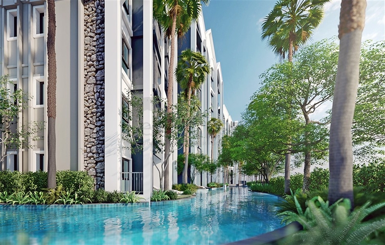 Neues Investitionsprojekt von einem zuverlässigen Entwickler am Strand von Nayang