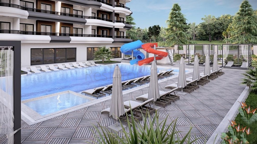 1+1 Wohnung im Stadtteil Avsallar