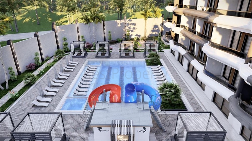 1+1 Wohnung im Stadtteil Avsallar