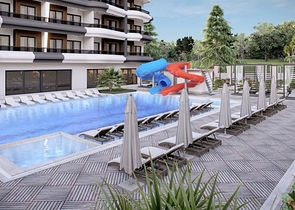 1+1 Wohnung im Stadtteil Avsallar