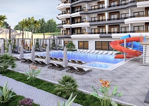 1+1 Wohnung im Stadtteil Avsallar