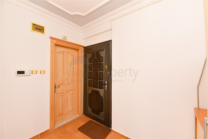 Die 2+1-Wohnung wird im Zentrum von Alanya vermietet