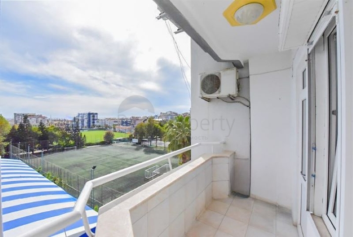 Die 2+1-Wohnung wird im Zentrum von Alanya vermietet