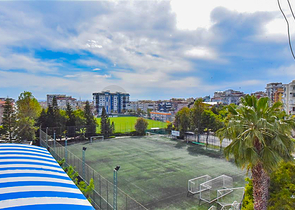 Die 2+1-Wohnung wird im Zentrum von Alanya vermietet