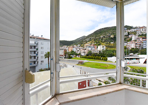 Die 2+1-Wohnung wird im Zentrum von Alanya vermietet