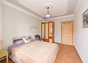 Die 2+1-Wohnung wird im Zentrum von Alanya vermietet