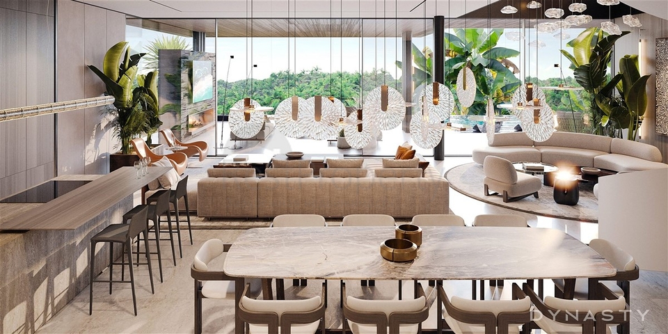 Konzeptionelles Projekt von Villen auf Bang Tao