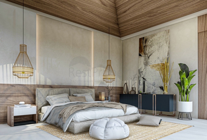 Villen in der Bauphase in der Nähe von Bang Tao